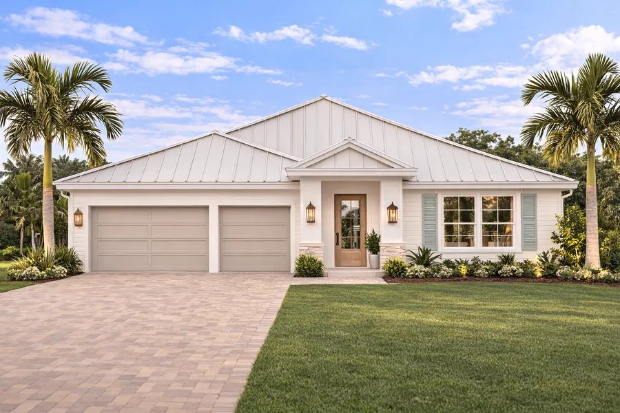 Aria Collection custom home in Burnt Store Lakes, Southwest Florida